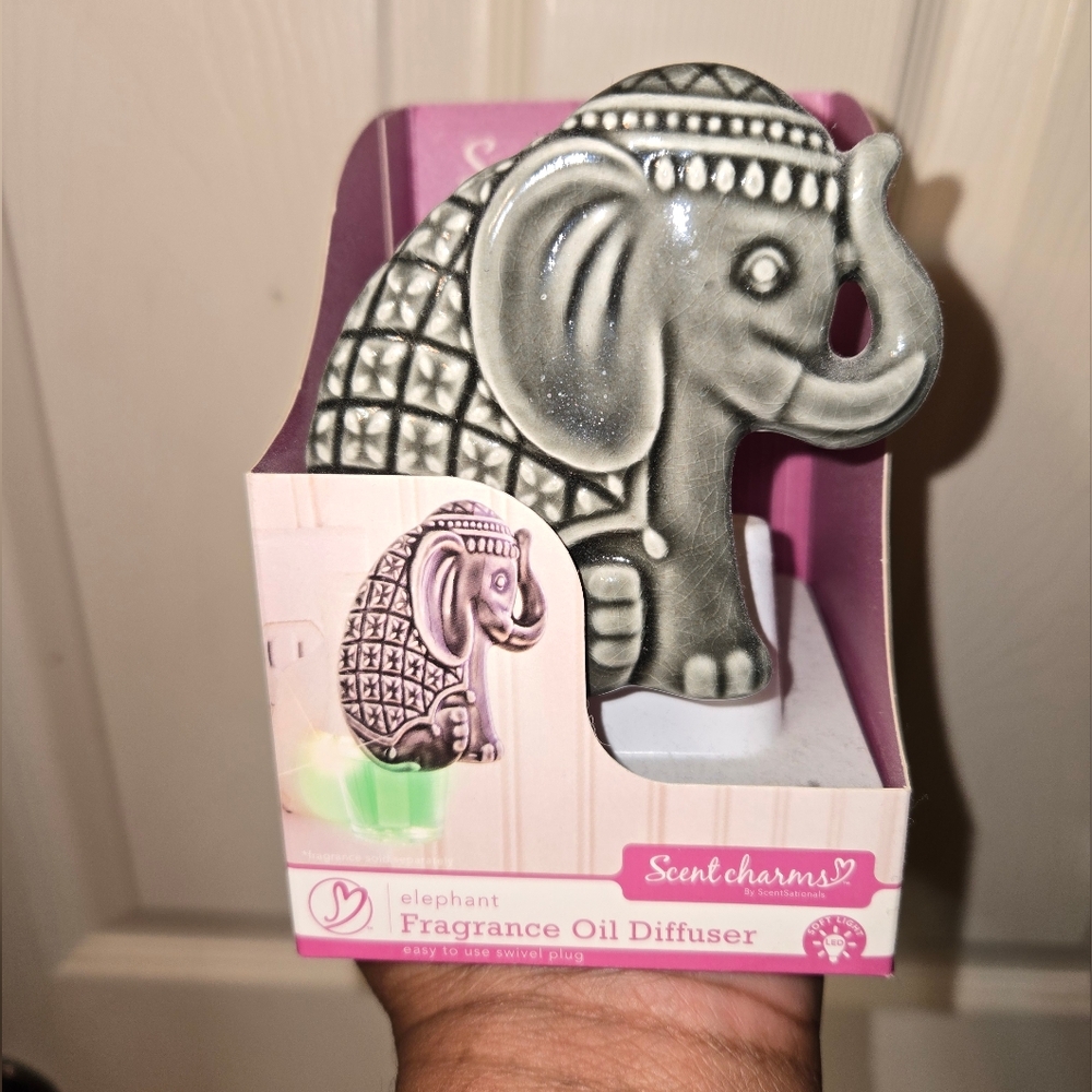 ScentSationals Scent Charm Diffuser - Elephant, Fragrance Oil Diffuser